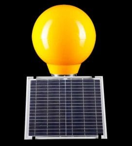 Solar Belisha Crossing Beacon